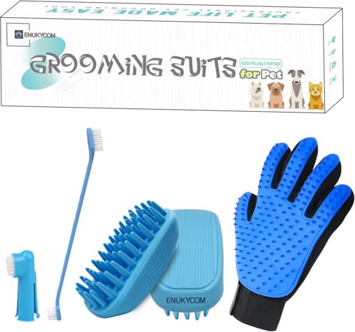 ENUKYCOM Dog Bath Grooming Kit