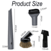 ENUKYCOM for Shark Vacuum Cleaner Accessories Replacement Kit - for Rocket HV301 HV300 HV322 HV371 Rotator NV501 - Vacuum Attachments Accessories 1-3/8'' plus Vacuum Adapter Compatible with Sharks & Miele Vacuum Cleaners - Image 6