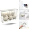 Magnetic Laundry Organizer with 6 XL Wool Dryer Balls for Dryer Use