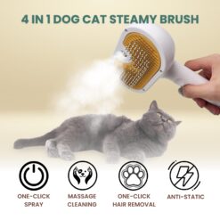 4 in 1 dog cat Steamy Brush