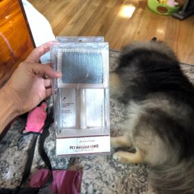 ENUKYCOM Specialized Grooming Tool for Great Pyrenees and Doodles (Goldendoodles, Poodles & Labradoodles) - Dog Slicker Brush & Comb Kit: Work Through Dense and Long Coats, for Both Matted Hair and Shedding photo review