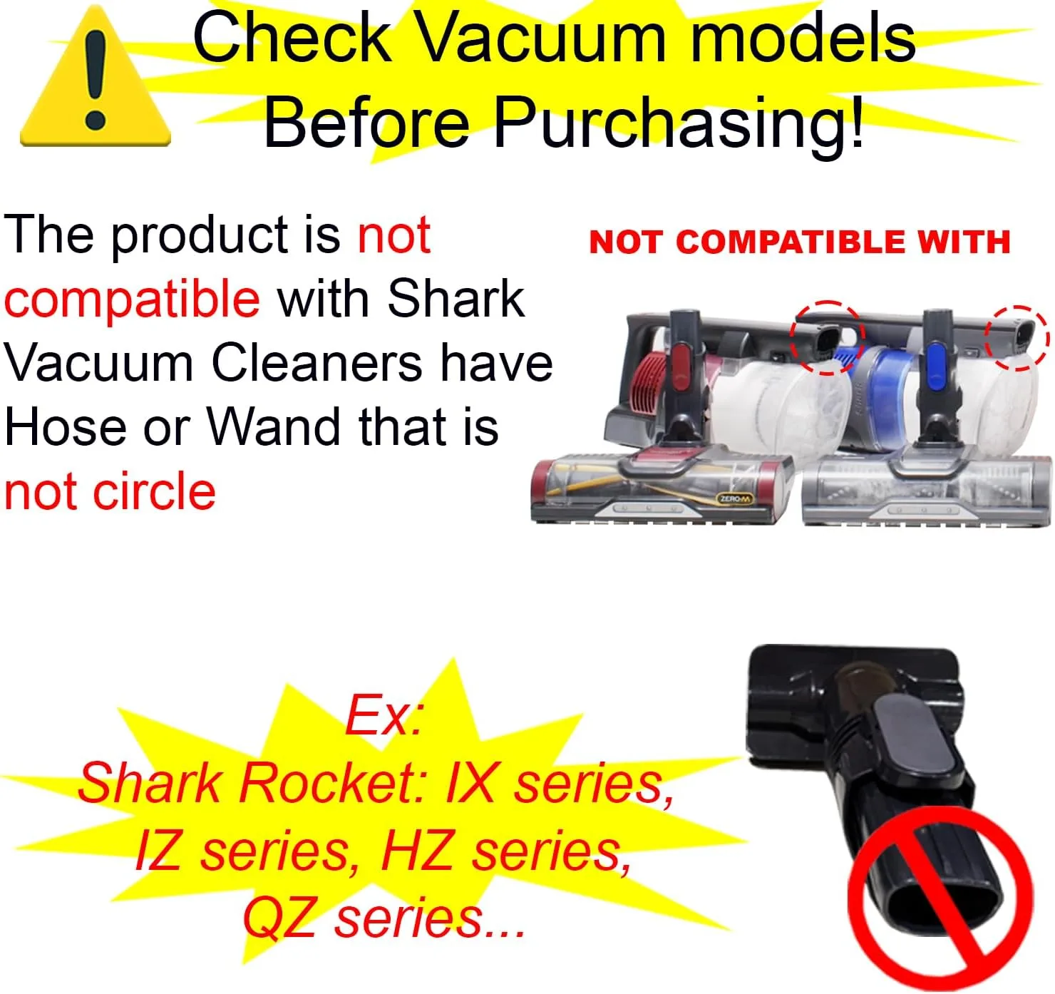 Shark Vacuum Cleaner Accessories Replacement Kit