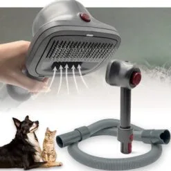 Dyson Pet Grooming Kit Compatible with V7 V8 V10 V11 V15 – Dog & Cat Hair Vacuum Attachment