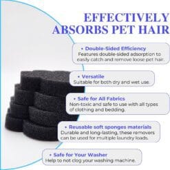 Effective absorbs hair
