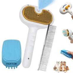Spray Grooming Brush for Cats and Dogs