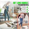 Dog Hair Carpet Rake – Pet Hair Remover Broom with 60" Handle, Includes Wall Clamp & Laundry Fur Catcher Gift - Image 4