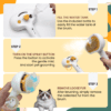 Self-Cleaning Pet Steam Brush & Detangling Comb for Cats and Dogs - Pet Grooming Brushes with Spray, Removes Tangles & Knots, Water/Mist Slicker Brush for Shedding Long Haired Pets - Image 8