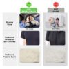 Dryer Ball Kit: 6 XL Wool Dryer Balls - Natural Fabric Softener, Reusable, Reduces Clothing Wrinkles and Saves Drying Time - Reduces Wrinkles and Saves Drying Time (6pcs Wool Dryer Ball) (Emoji) - Image 4
