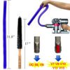 Vacuum Accessories & Attachment Compatible with Dyson V7 V8 V10 V11 V15 V6 DC58 DC59 - Dryer Vent Cleaner Kit & Refrigerator Condenser Coil Brush- Flexible Crevice Tool for Small Crevice - Image 3