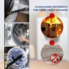 2025 Wooden Handle Crevice Gap Cleaning Brush (2PCS) & Dryer Lint Brush Vent Trap Cleaner - Hard Bristle Cleaning Tool Kit for Kitchen, Bathroom, Window Tracks, Grout, Refrigerator Coil & Home Use - Image 4