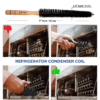 2025 Wooden Handle Crevice Gap Cleaning Brush (2PCS) & Dryer Lint Brush Vent Trap Cleaner - Hard Bristle Cleaning Tool Kit for Kitchen, Bathroom, Window Tracks, Grout, Refrigerator Coil & Home Use - Image 5