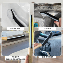 Narrow Crevice Brush Cleaning Window Track