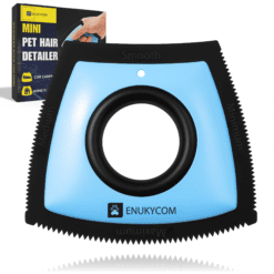 Pet Hair Remover Deep Pile Rug Tool – Dog Hair Scraper for Car & Home